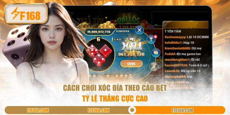 Cách chơi Xóc Đĩa theo cầu bệt tỷ lệ thắng cực cao