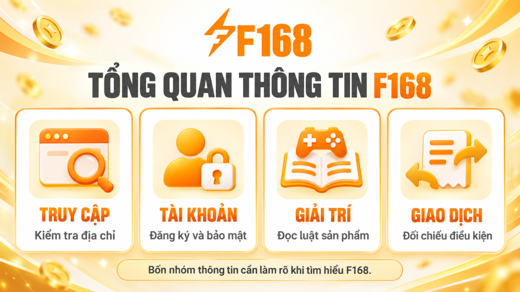 Bốn nhóm thông tin F168